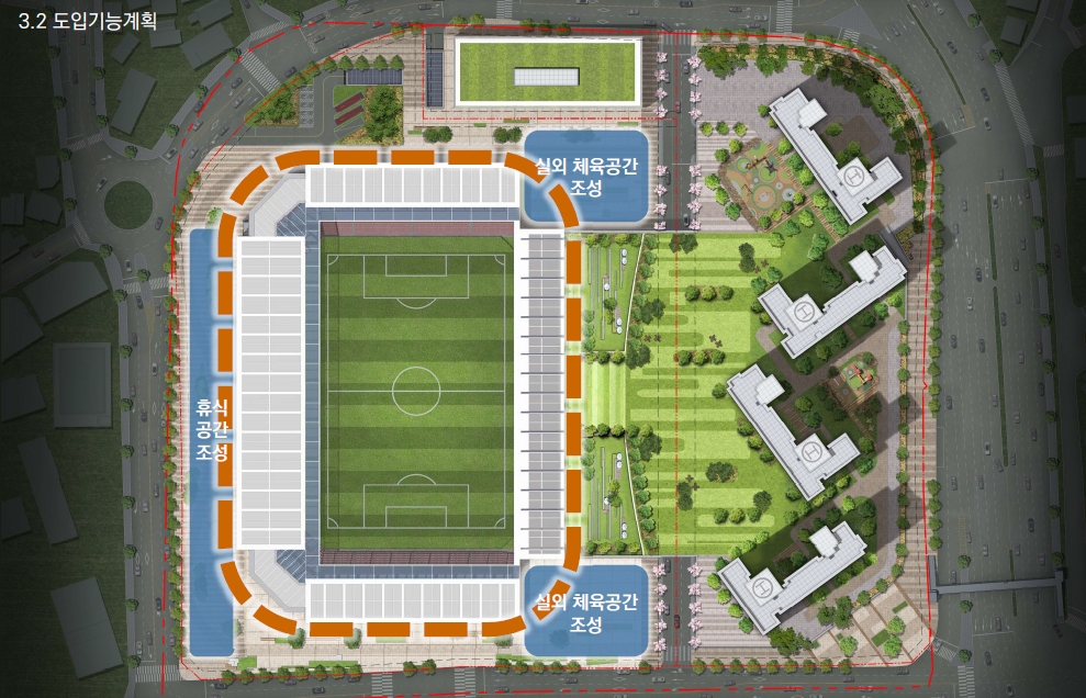 구덕운동장 도시재생 혁신지구계획안