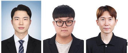 건국대학교 생물공학과 여승현(왼쪽부터) 연구원, 조민철 연구원, 박기수 교수