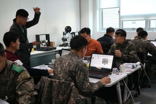 경기콘텐츠진흥원, 육군 제2군수지원사령부 '3D프린팅 교육' 지원 - 1