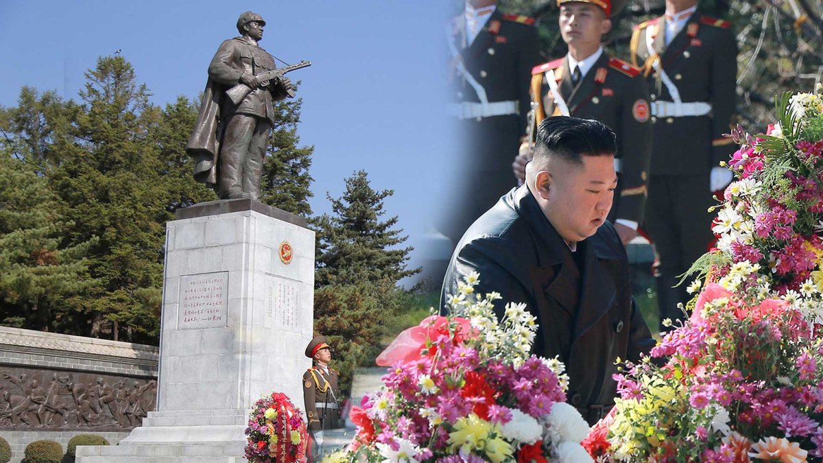 김정은, 중공군 묘지 참배…"희생 잊지 않을 것"