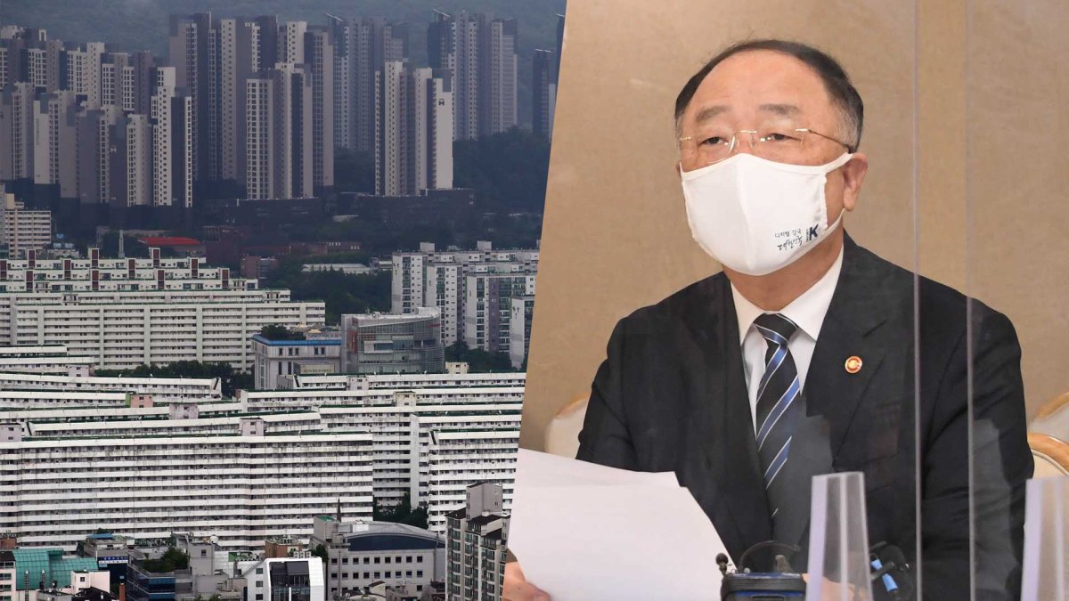 재건축 기대감에 아파트값 쑥…홍남기 "정부와 협력해야"