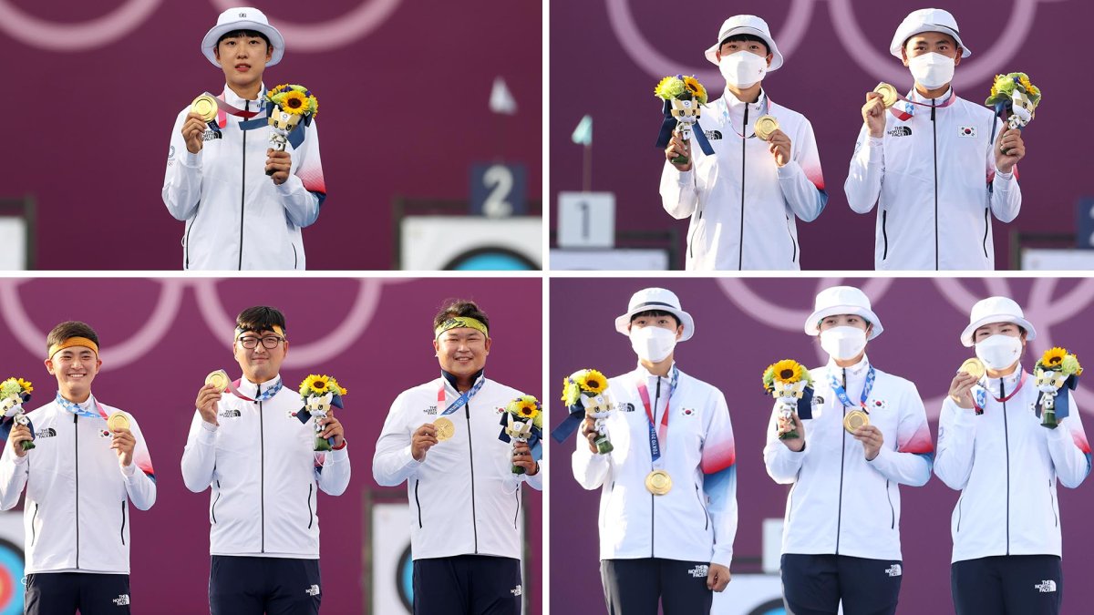싹쓸이는 파리에서…금메달 4개로 마친 한국 양궁