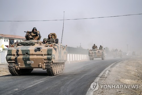 터키, 시리아에 특수부대원 1천명 등 대규모 병력 투입