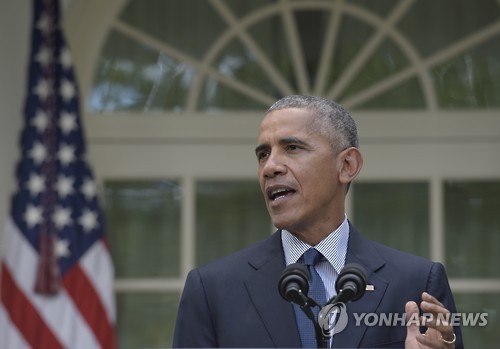 오바마, 美워싱턴서 파리기후협정 발효 임박 환영
