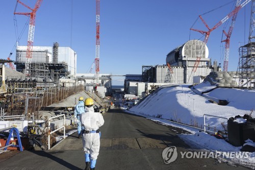 일본 후쿠시마 원전 사고 복구 현장