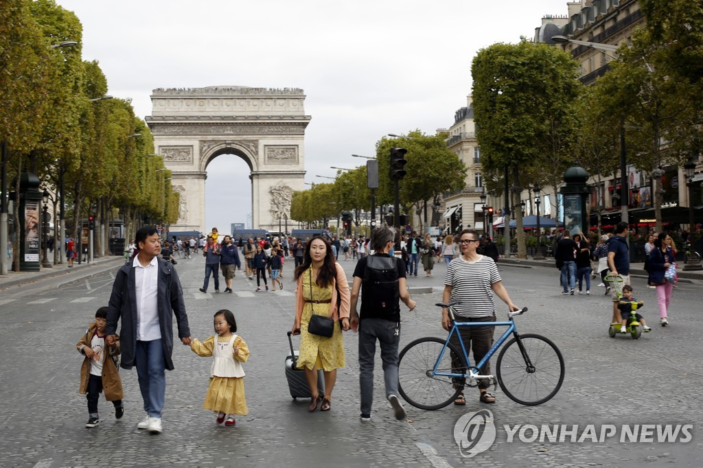 APTOPIX France Car Free Day