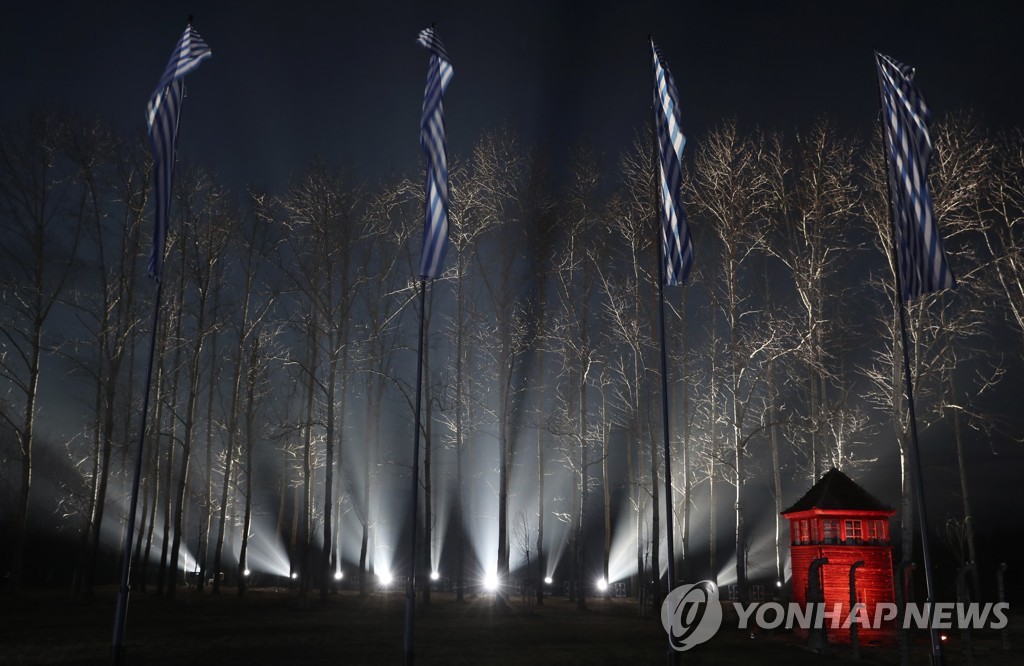 APTOPIX Poland Auschwitz Liberation Anniversary