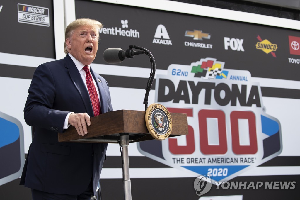 Trump NASCAR Daytona 500