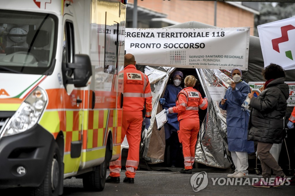 Italy Virus Outbreak
