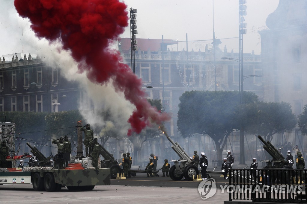 Virus Outbreak Mexico Independence Day