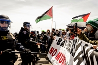 '다리 막고 고속도로 봉쇄'…美 주요도시서 親팔레스타인 시위