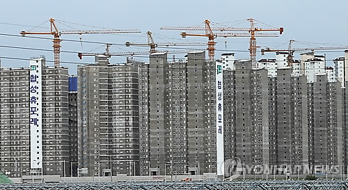 부산 명지국제신도시 전경 <연합뉴스 자료사진>