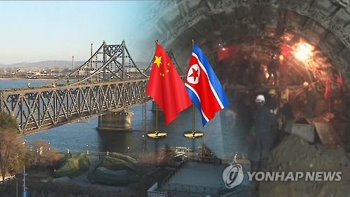 "中, 북중 무역 50% 중단한다…석탄은 3월1일부터 중단"(CG)