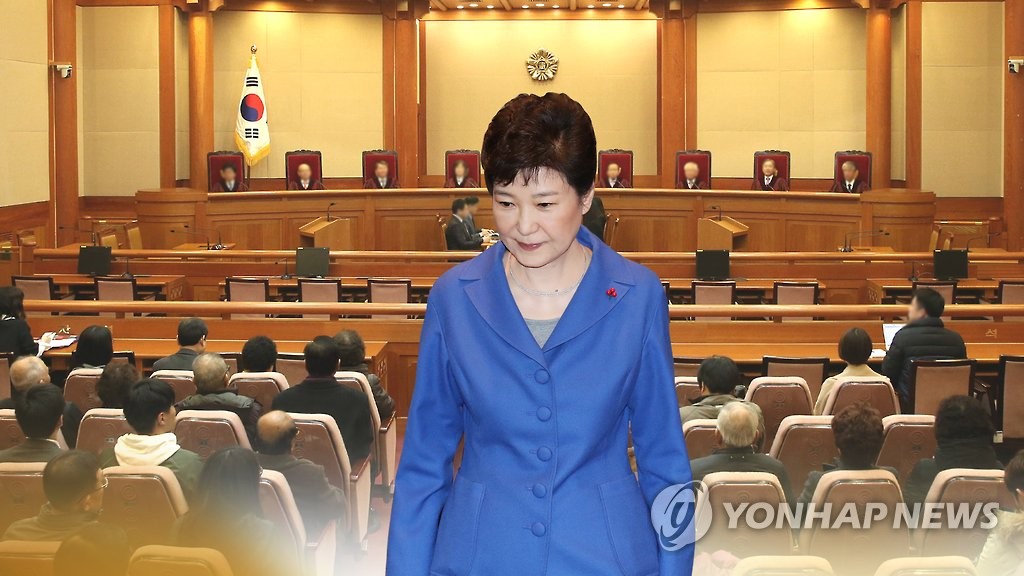 박 대통령 탄핵심판 변론 마지막주 돌입(CG)