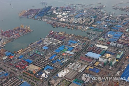 인천 남항 전경