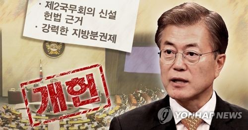 문 대통령, 개헌시 강력한 지방분권제 만들것 (PG)