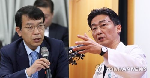 정의당 김종대 의원과 이국종 교수