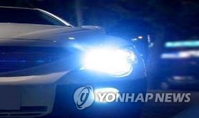불법 LED 안개등