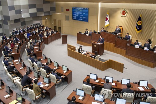 경북도의회 본회의장