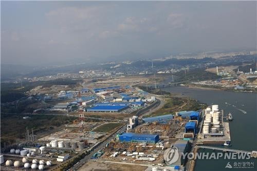 울산 일반산업단지 전경