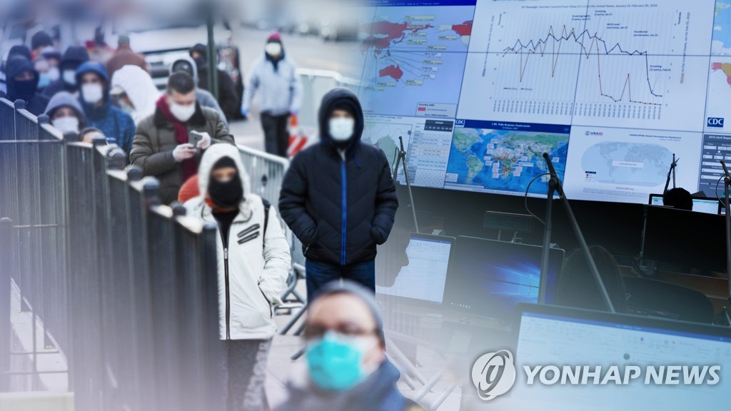 美당국 '마스크 착용' 권장하나…정책 선회 기류 (CG)