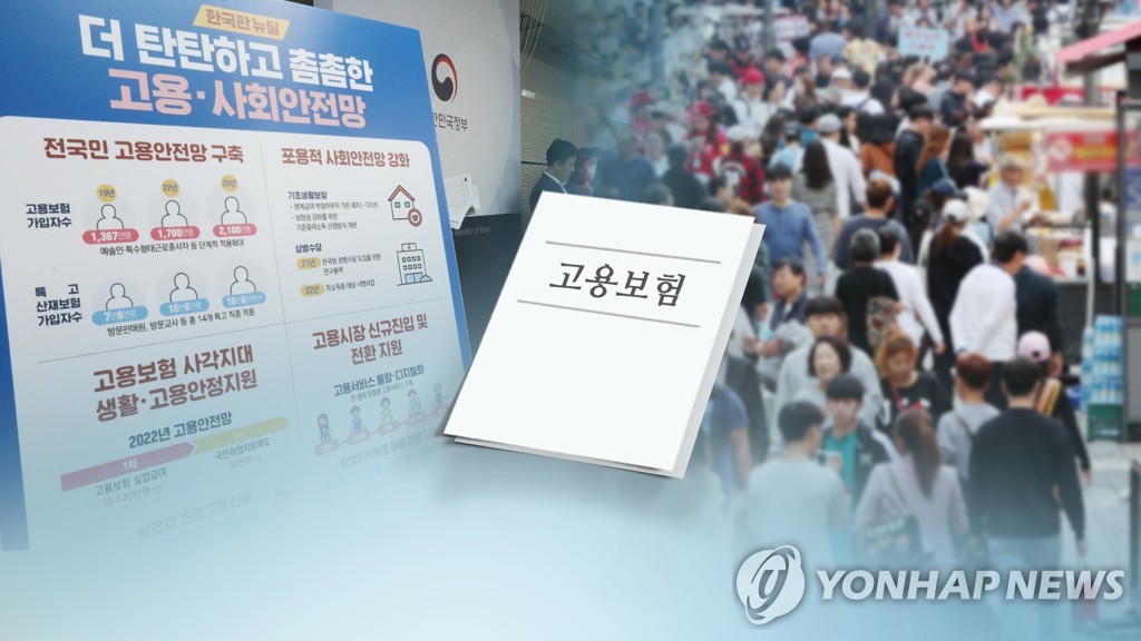 전 국민 고용보험 2025년 완성…올해 로드맵 마련 (CG)
