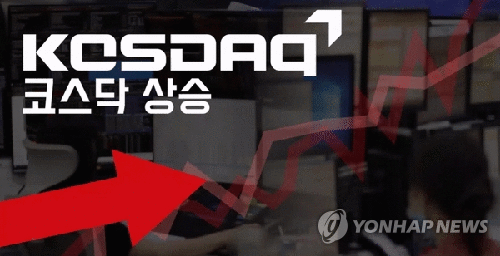 코스닥 2.99p(0.36%) 오른 836.83(개장) (GIF)