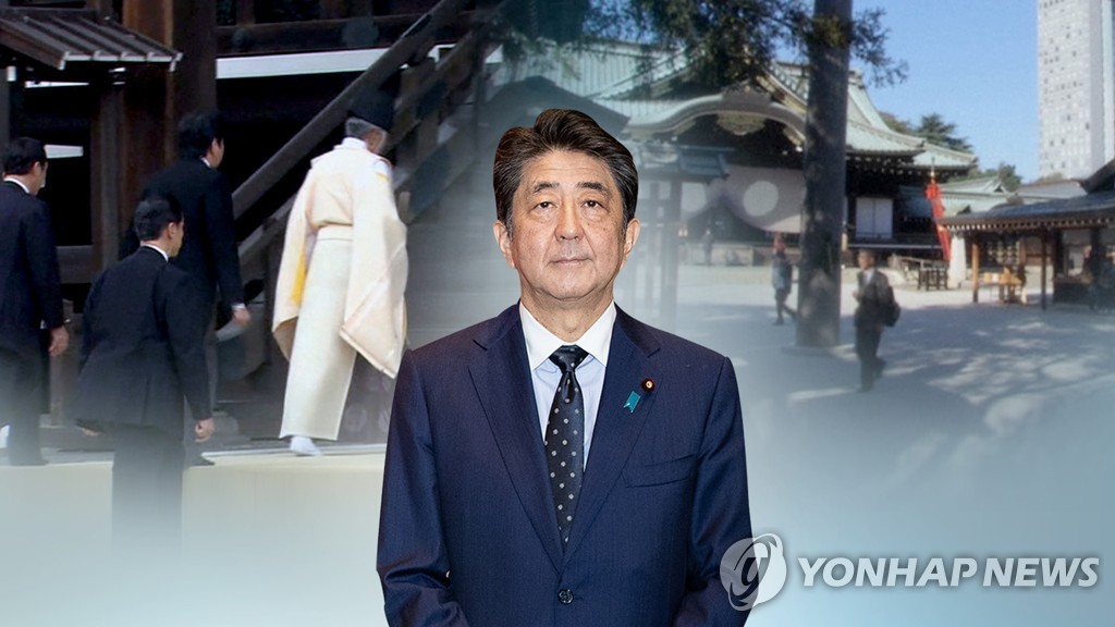 아베 또 야스쿠니 참배…우익행보 본격화 (CG)