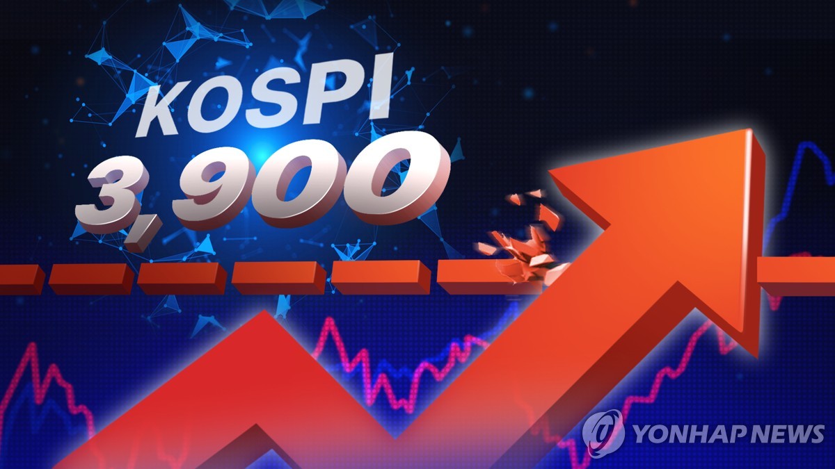 코스피 3,900 돌파 (PG)