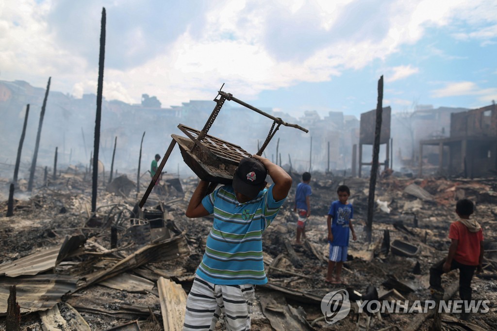 BRAZIL-FIRE-AFTERMATH