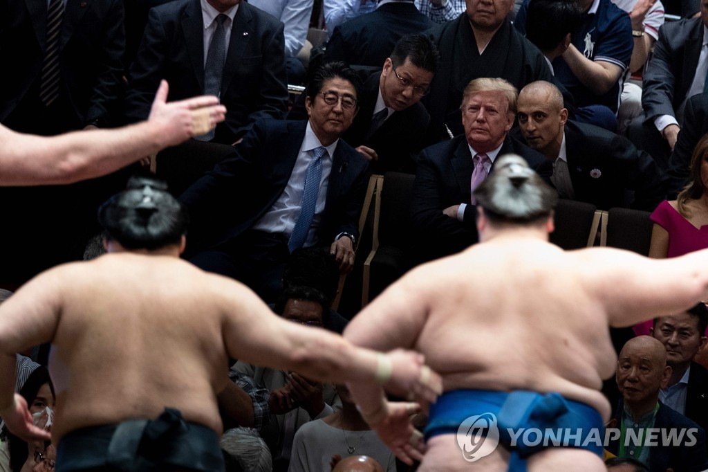 JAPAN-US-DIPLOMACY-SUMO