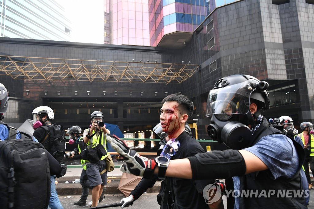HONG KONG-CHINA-POLITICS-UNREST