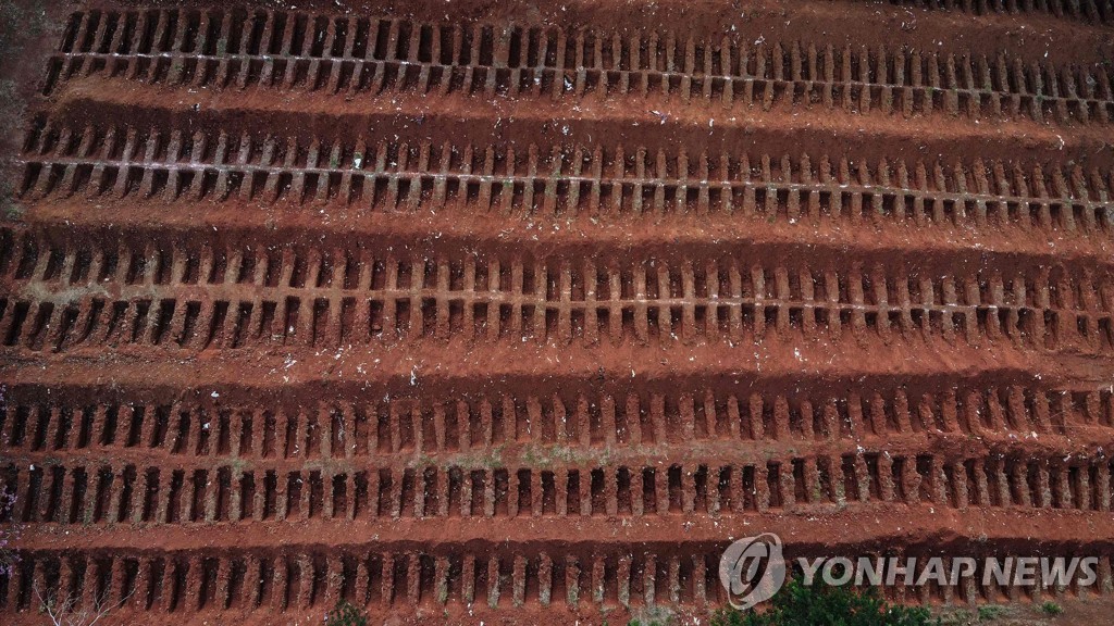 BRAZIL-HEALTH-VIRUS-CEMETERY