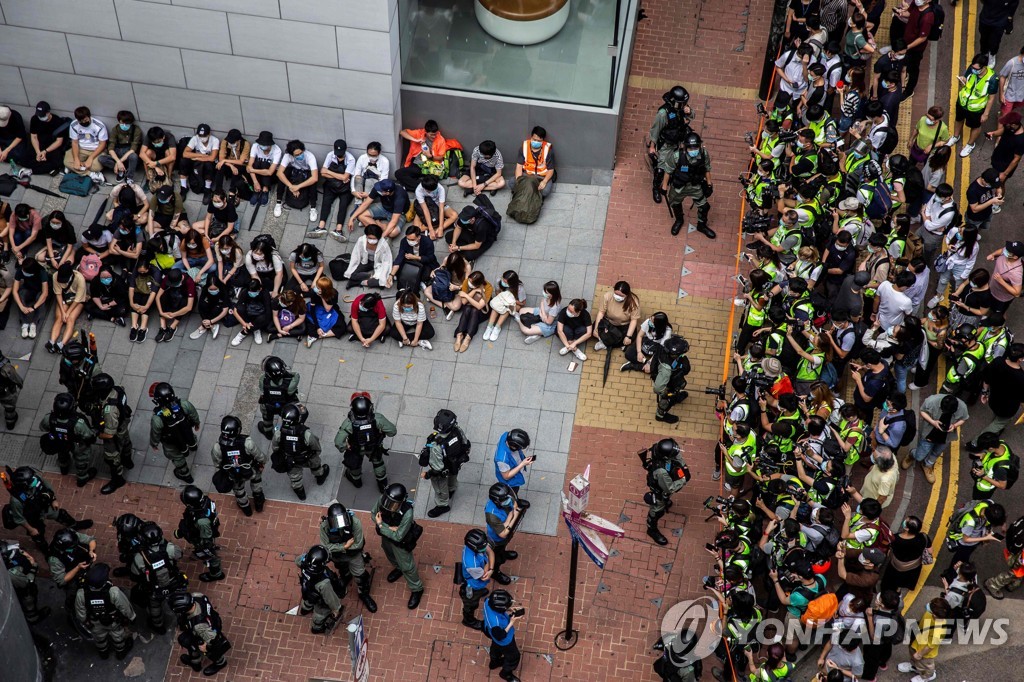 HONG KONG-CHINA-POLITICS-UNREST