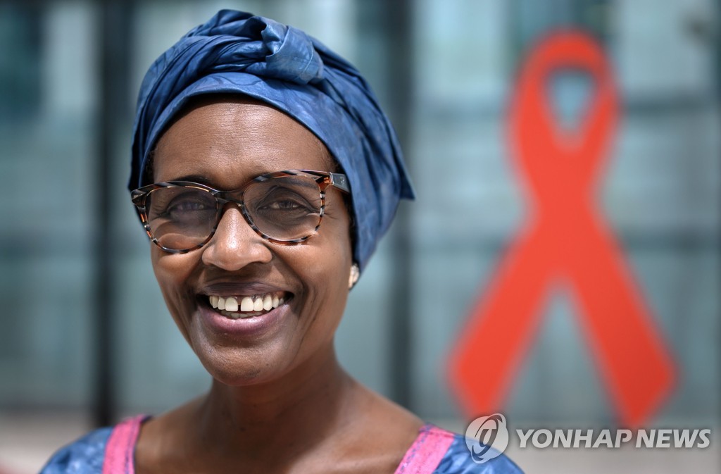 유엔 에이즈합동계획(UNAIDS) 수장인 위니 비아니마. [AFP=연합뉴스]