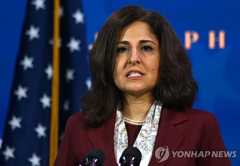 니라 탠든 백악관 예산관리국장 지명자