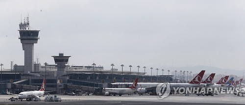 이스탄불 아타튀르크공항 전경