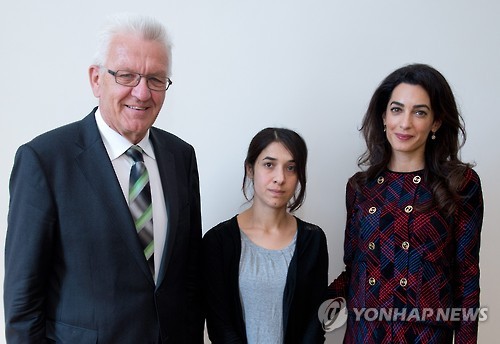 유엔 친선대사 된 이라크 야지디족 여성