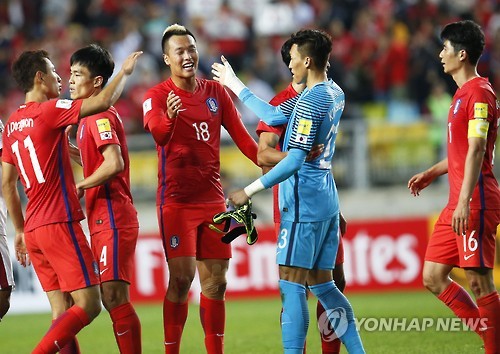 한국 월드컵 축구 대표팀