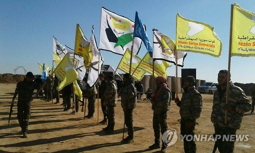 쿠르드·아랍연합군 'IS 수도' 진격 선언