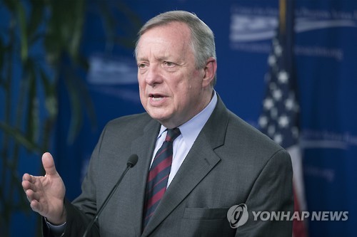 딕 더빈 美민주당 상원 원내총무