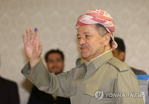 독립 투표 강행한 마수드 바르자니 KRT 수반