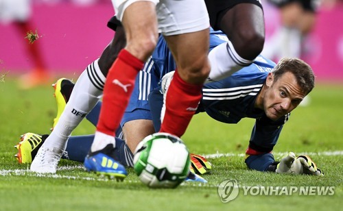 독일 축구 대표팀의 골키퍼 마누엘 노이어.(EPA=연합뉴스)