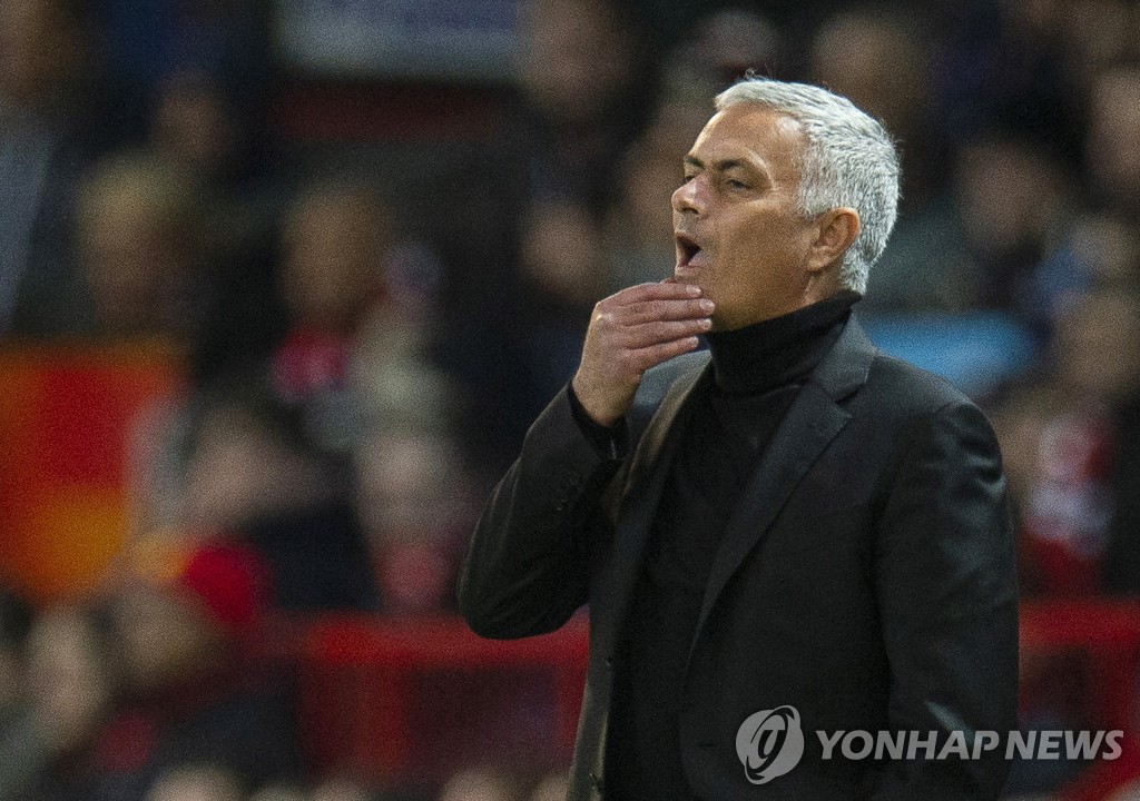 조제 모리뉴 전 맨체스터 유나이티드 감독