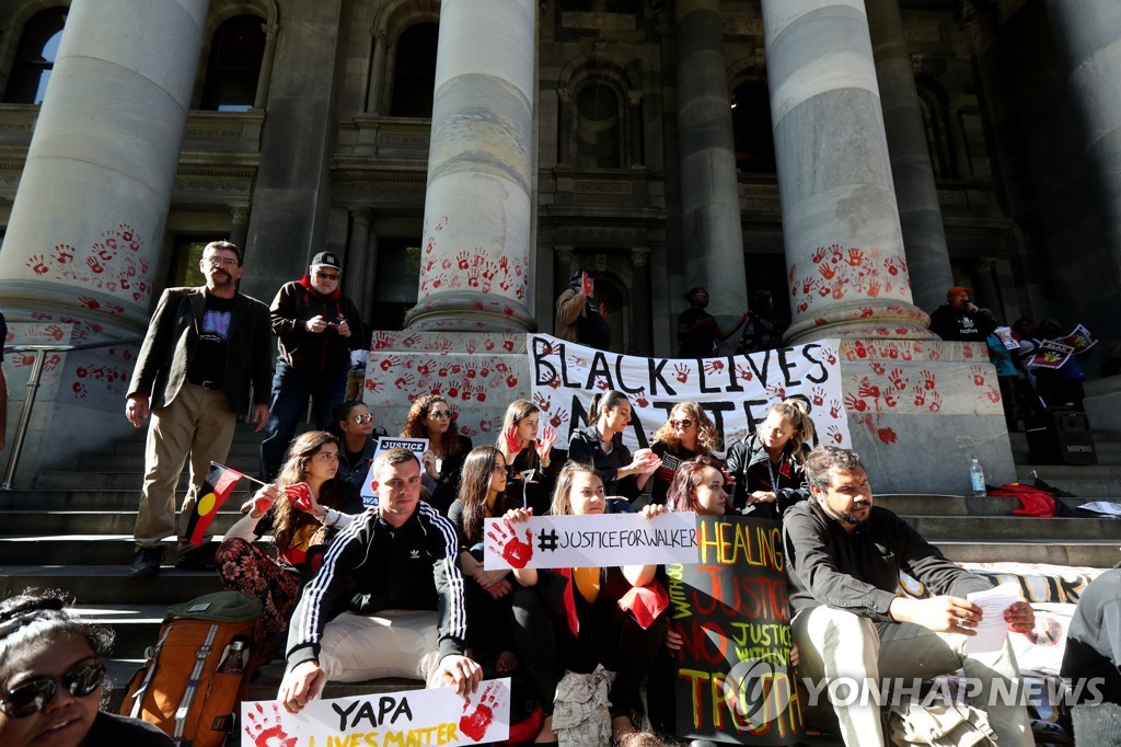 AUSTRALIA HUMAN RIGHTS PROTEST