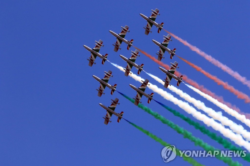 ITALY FRECCE TRICOLORI REPUBLIC DAY CORONAVIRUS