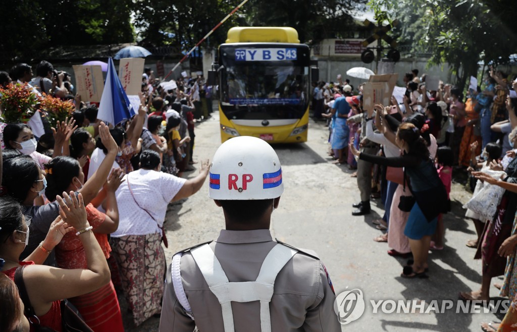 MYANMAR PRISONERS RELEASE