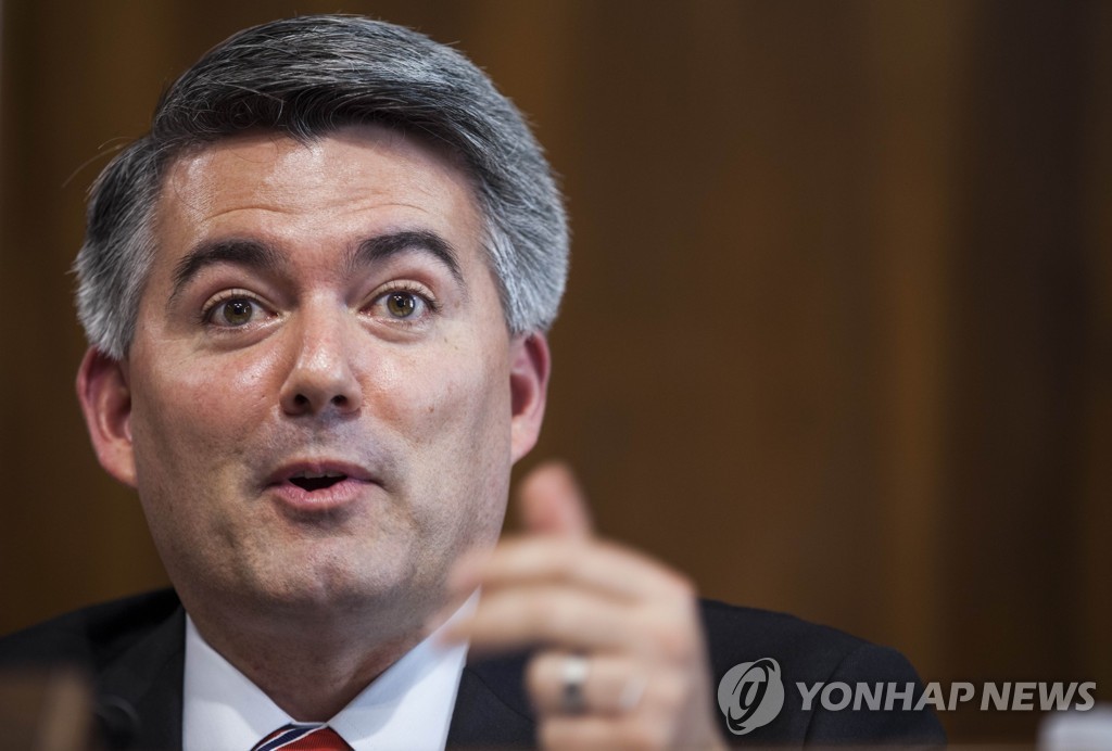 코리 가드너 미국 상원 외교위 동아태소위원장