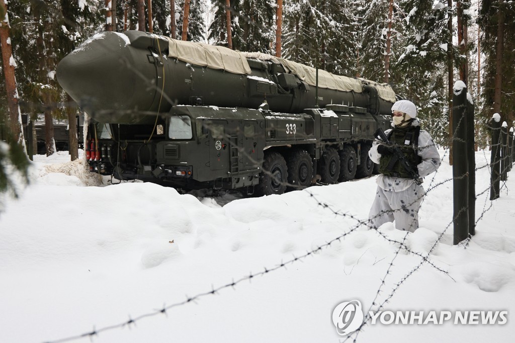 ICBM systems RS-24 Yars involved in combat patrol and anti-sabotage drills in Ivanovo Region, Russia