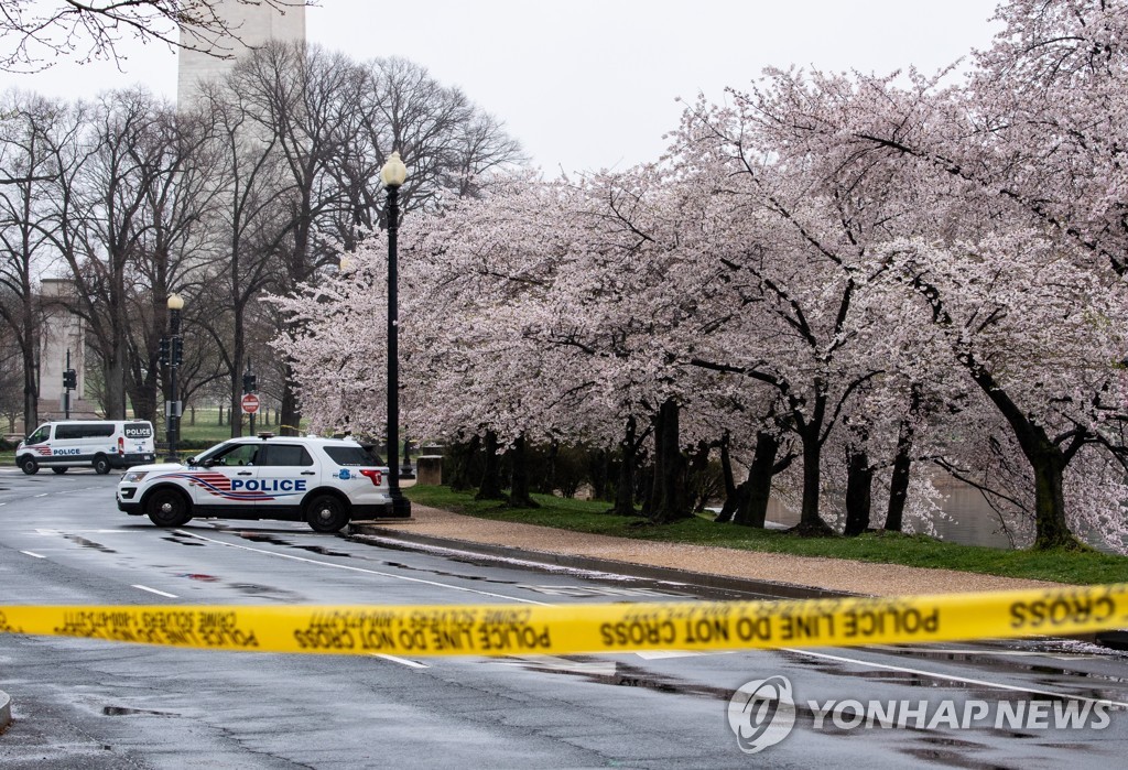 POLICE CLOSE NATIONAL MALL